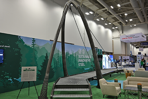 Additively Manufactured Steel Bridge